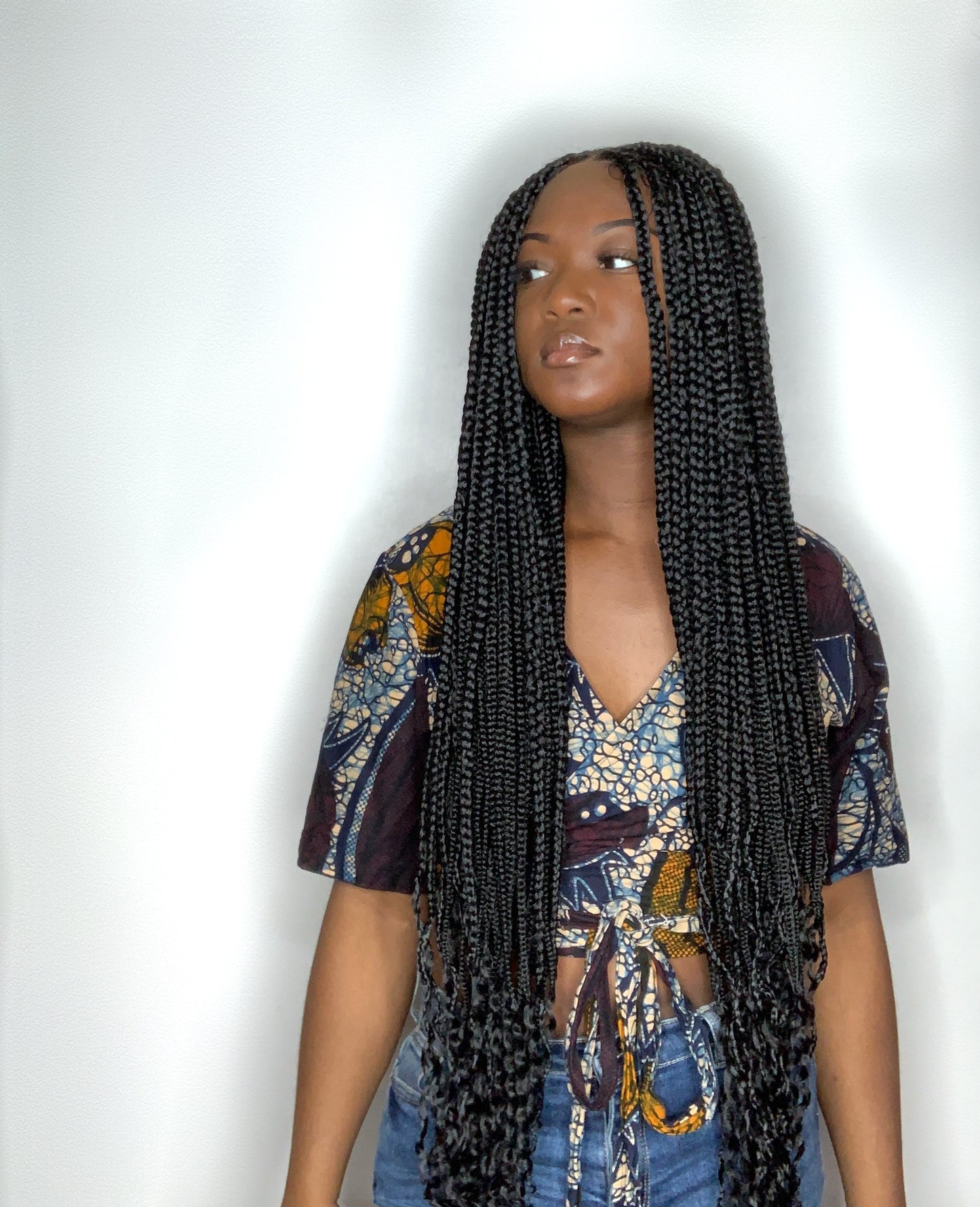 KEVA Knotless Braided Wig