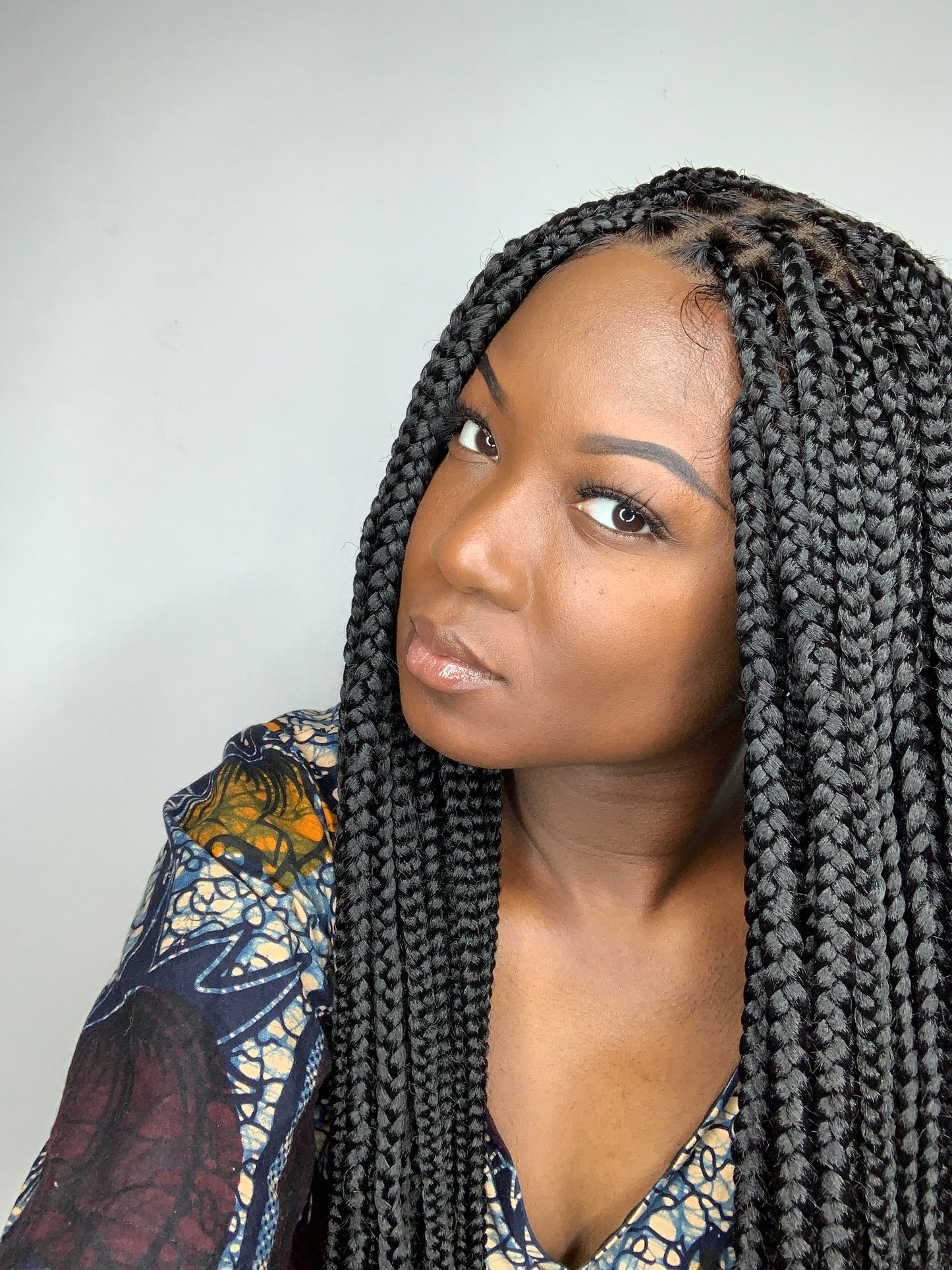 KEVA Knotless Braided Wig