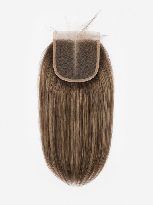 Medium Ash Blonde Highlight Lace Closure