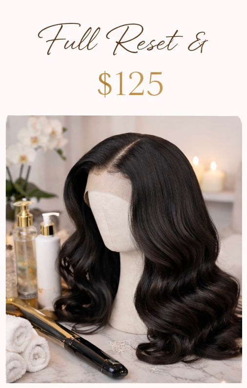 Wig Spa : Full Reset & Style